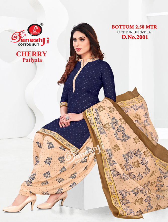 Ganeshji Cherry 2 Heavy Casual Wear Wholesale Dress Material Collection